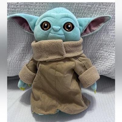 Disney Toys | Disney Star Wars Baby Yoda The Child Grogu Plush Toy Mandalorian | Color: Brown/Green | Size: Osbb