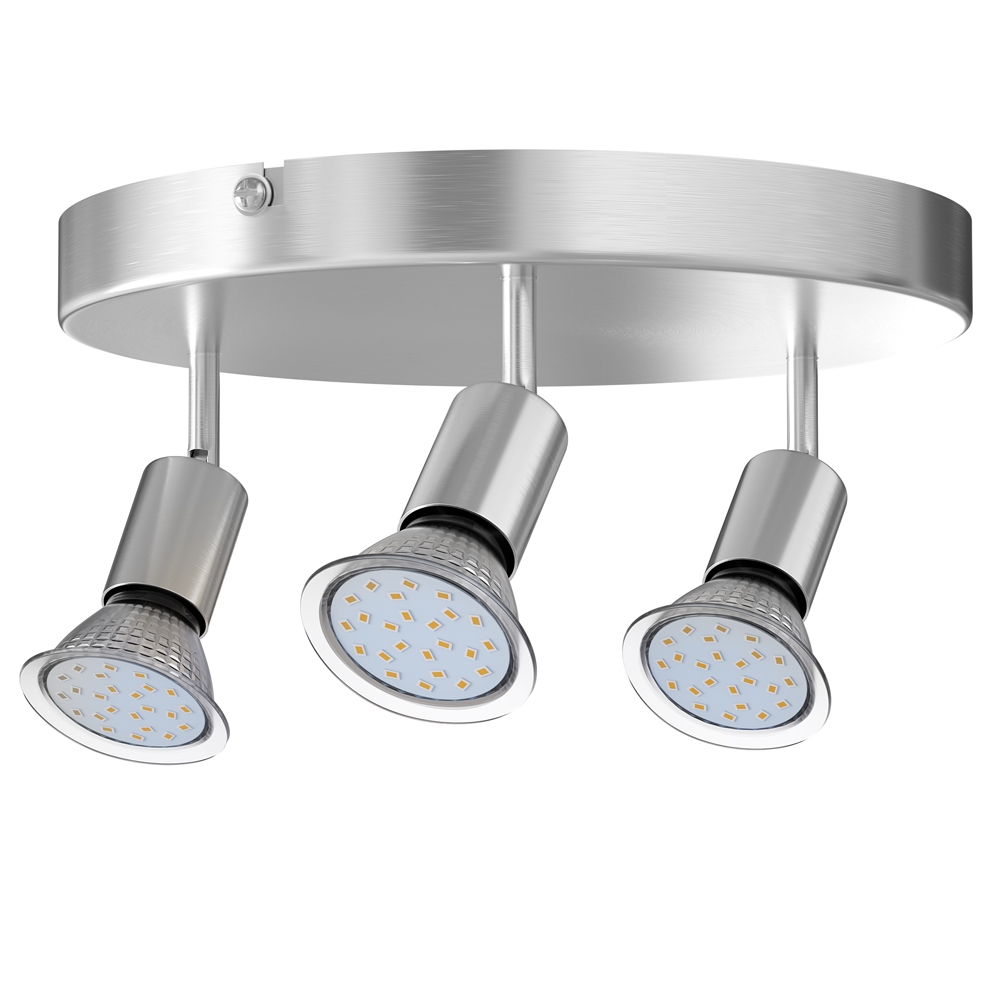 Monzana LED Deckenstrahler 3 Flammig Rund Image