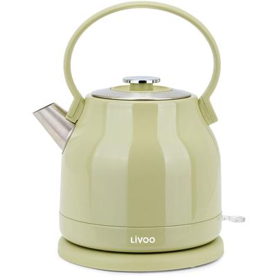 Wasserkocher 1,5 l 2200 w grün/grau Livoo DOD202M