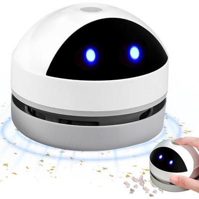 Mini-Tischstaubsauger: Tragbarer kabelloser, über usb wiederaufladbarer Mini-Tischstaubsauger mit Image