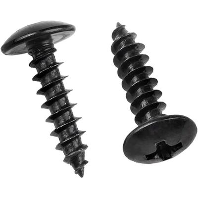 M3 x 6 mm, 50 Stück, 304 Edelstahl, Rundkopf-Holzschrauben, Kreuzschlitz-Pilzkopf-selbstschneidende Image