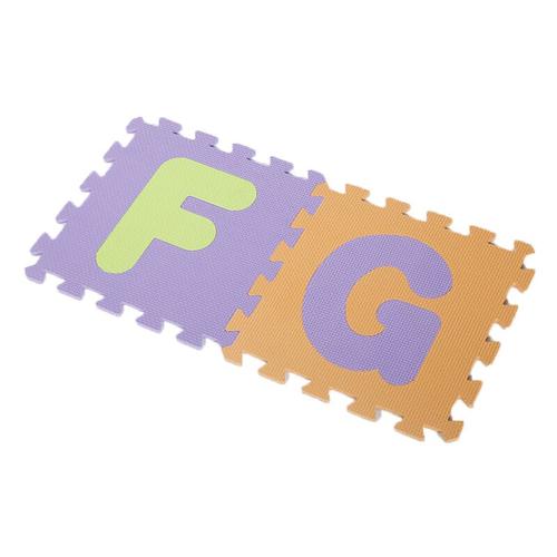 Haloyo - 36pcs Puzzlematte Spielmatte Bodenmatte Alphabet Lernmatte Baby Kinder Umweltschutz