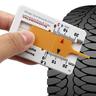 1pc Professional Tyre Tread Depth Gauge, 0-20mm Tire Ruler, Portable Vernier Depth Caliper for Car, Motorcycle, Truck, Trailer