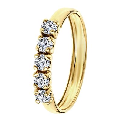 Lucardi Ringe 9 carat Gold - 57mm Damen Image