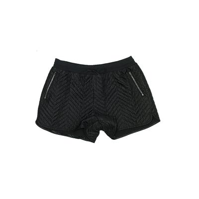 Athleta Athletic Shorts: Black Chevron/Herringbone Activewear - Women's Size 16