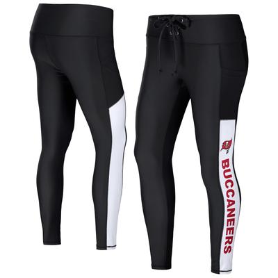 Damen WEAR von Erin Andrews Schwarze Tampa Bay Buccaneers Leggings Image