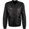 "Lederjacke GIPSY ""G2MAlaric LF"" Gr. L, schwarz (black) Herren Jacken mit Pattentaschen, Gummizug an den Bündchen"