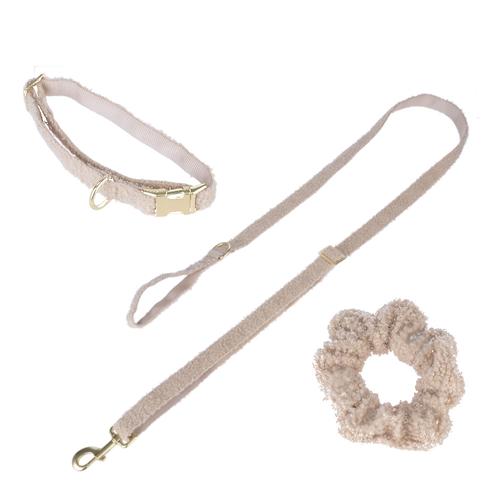 TIAKI Sherpa Halsband S+Leine + Scrunchie Hund