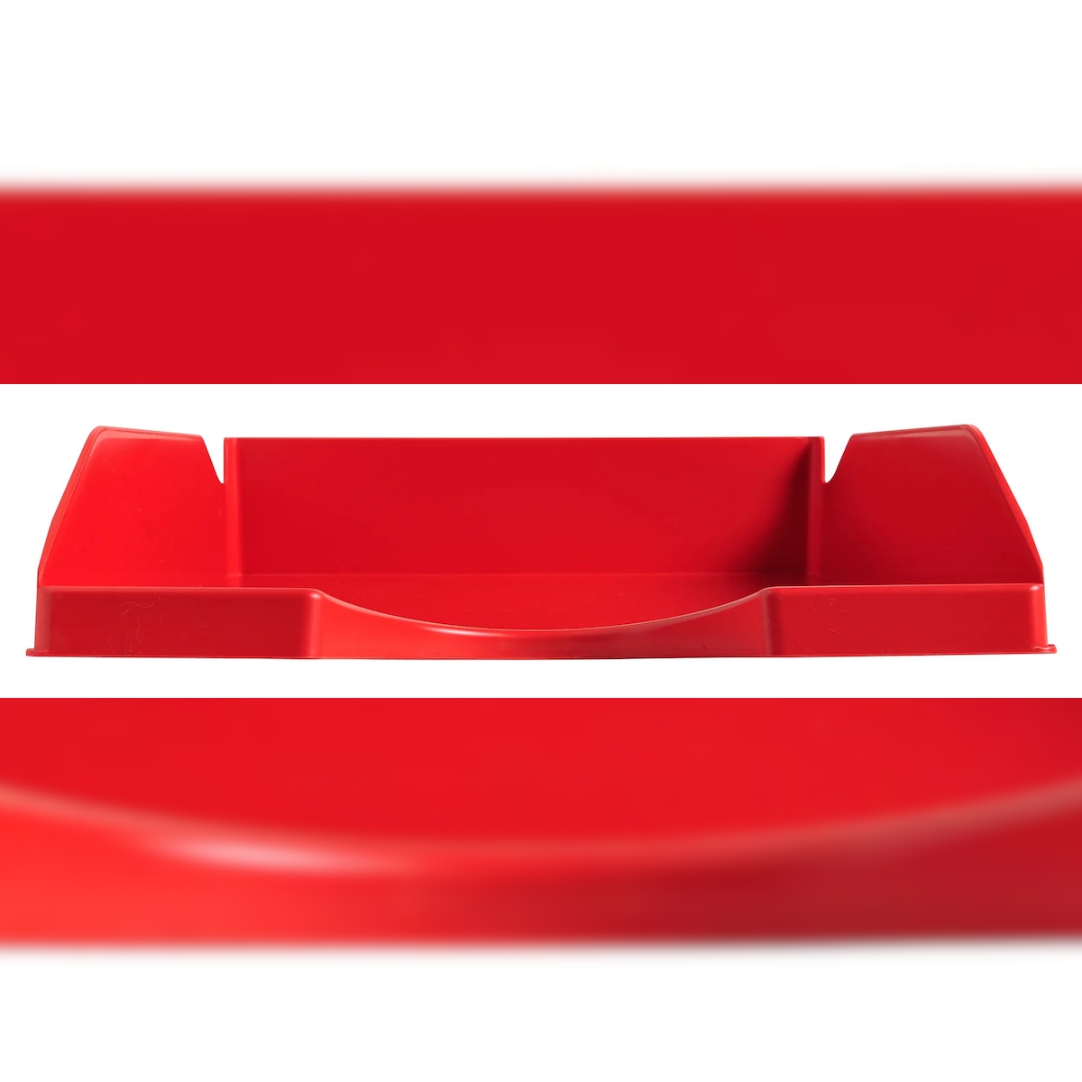 Exacompta 123107D 10x Briefablage Ecotray, Office - Rot Image