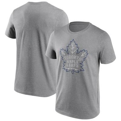 Toronto Maple Leafs Fanatics Branded Edge T-Shirt - Sportgrau - Herren Image
