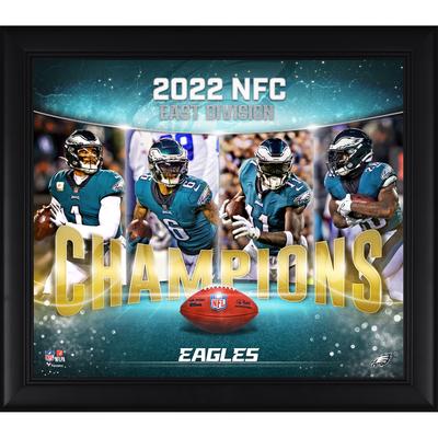 Philadelphia Eagles 2022 NFC East Division Champions Collage, 15 x 17 Zoll Image
