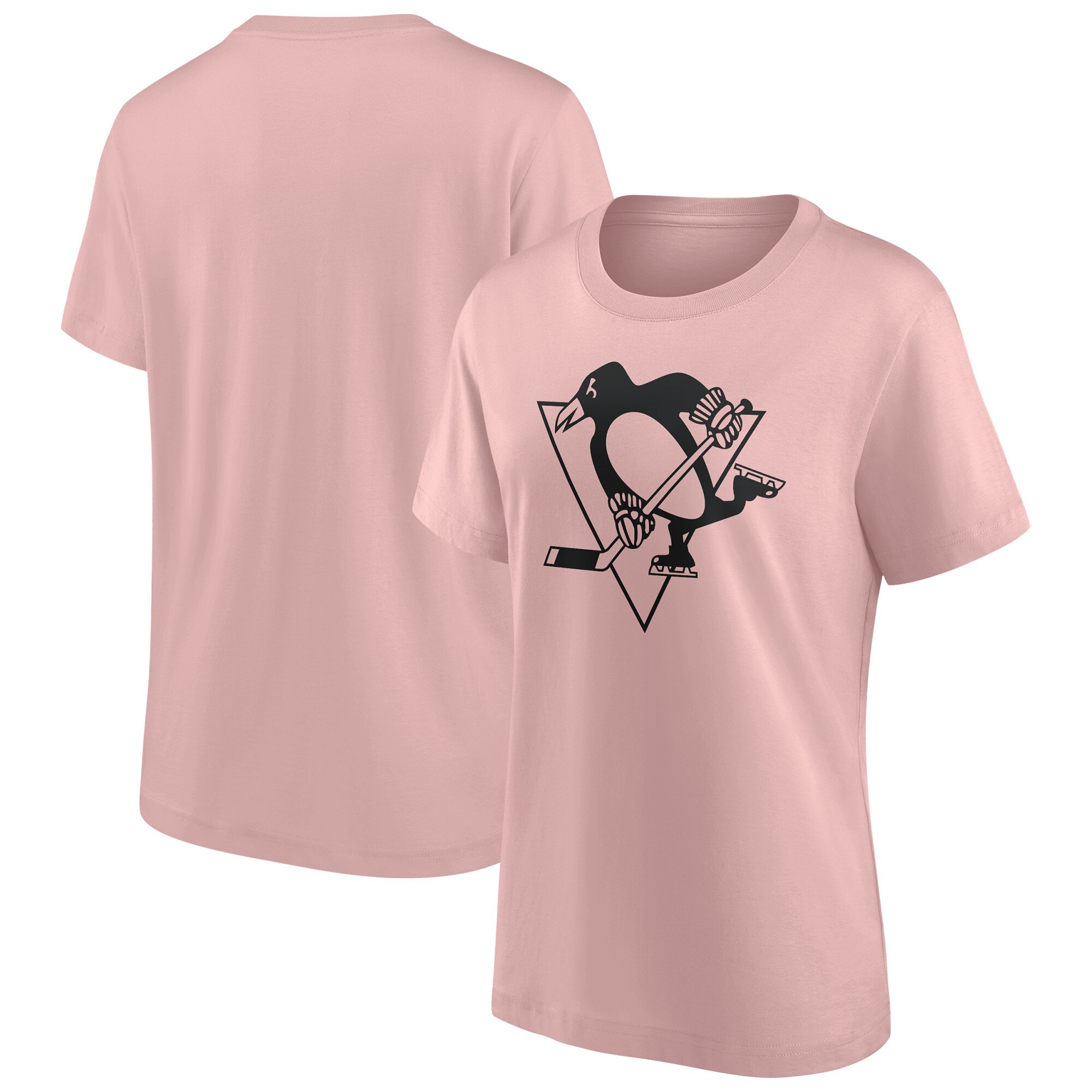 Pittsburgh Penguins Fanatics Branded Fashion Color Logo Hoodie - Khaki - Damen Image