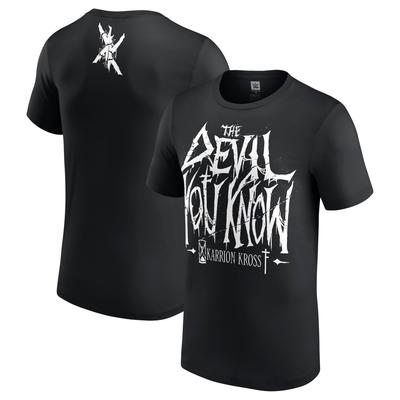 Karrion Kross The Devil You Know T-Shirt - Schwarz - Herren Image