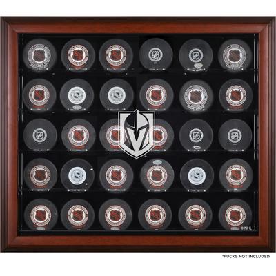 Vegas Golden Knights Vitrine aus Mahagoni für 30 Pucks Image