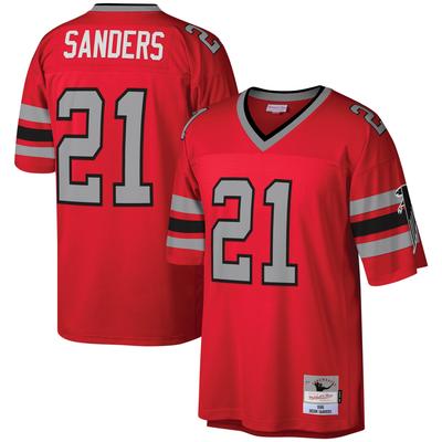 Atlanta Falcons Mitchell & Ness 1989 Deion Sanders Trikot - Rot Image