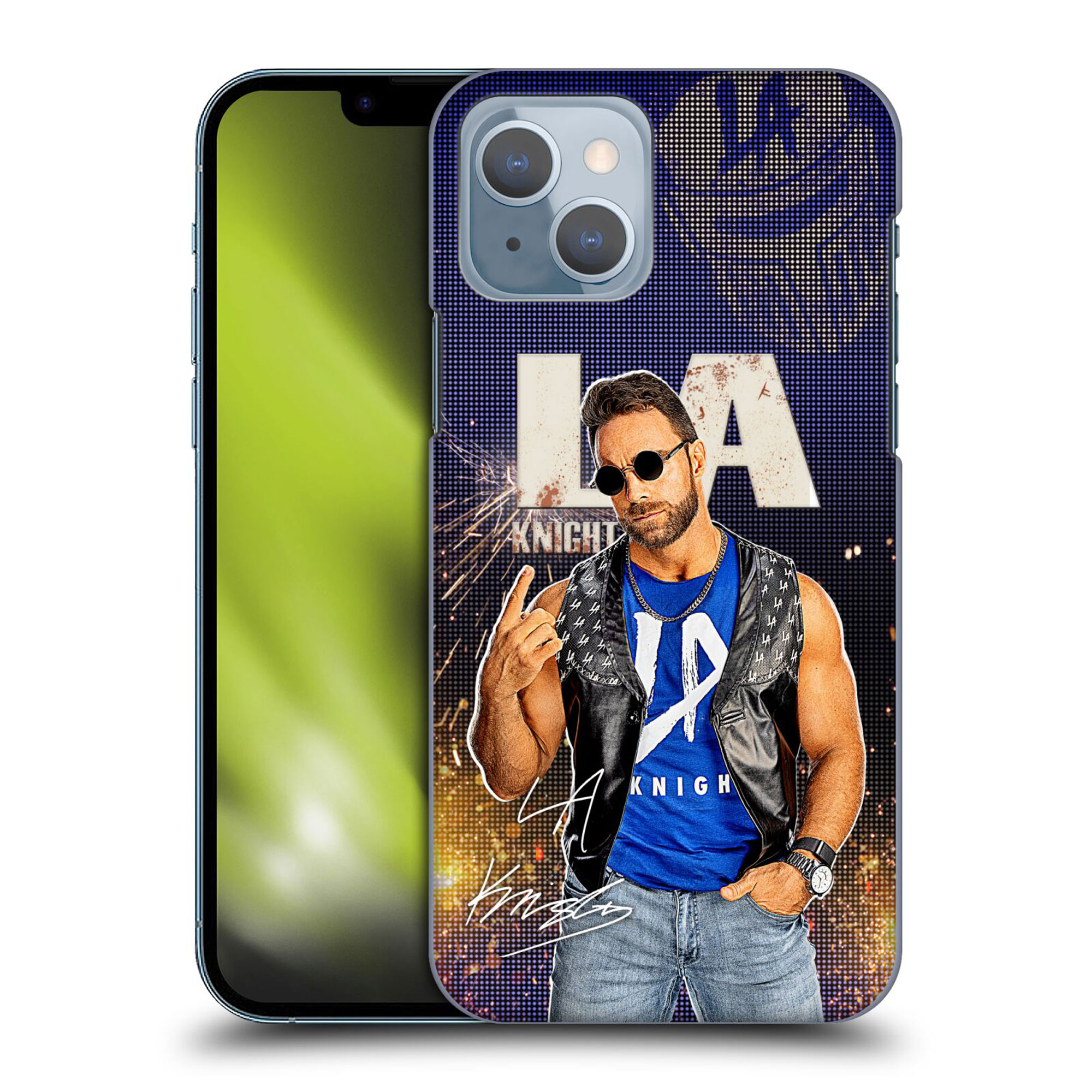 WWE LA Knight Portrait Phone Case - iPhone Image