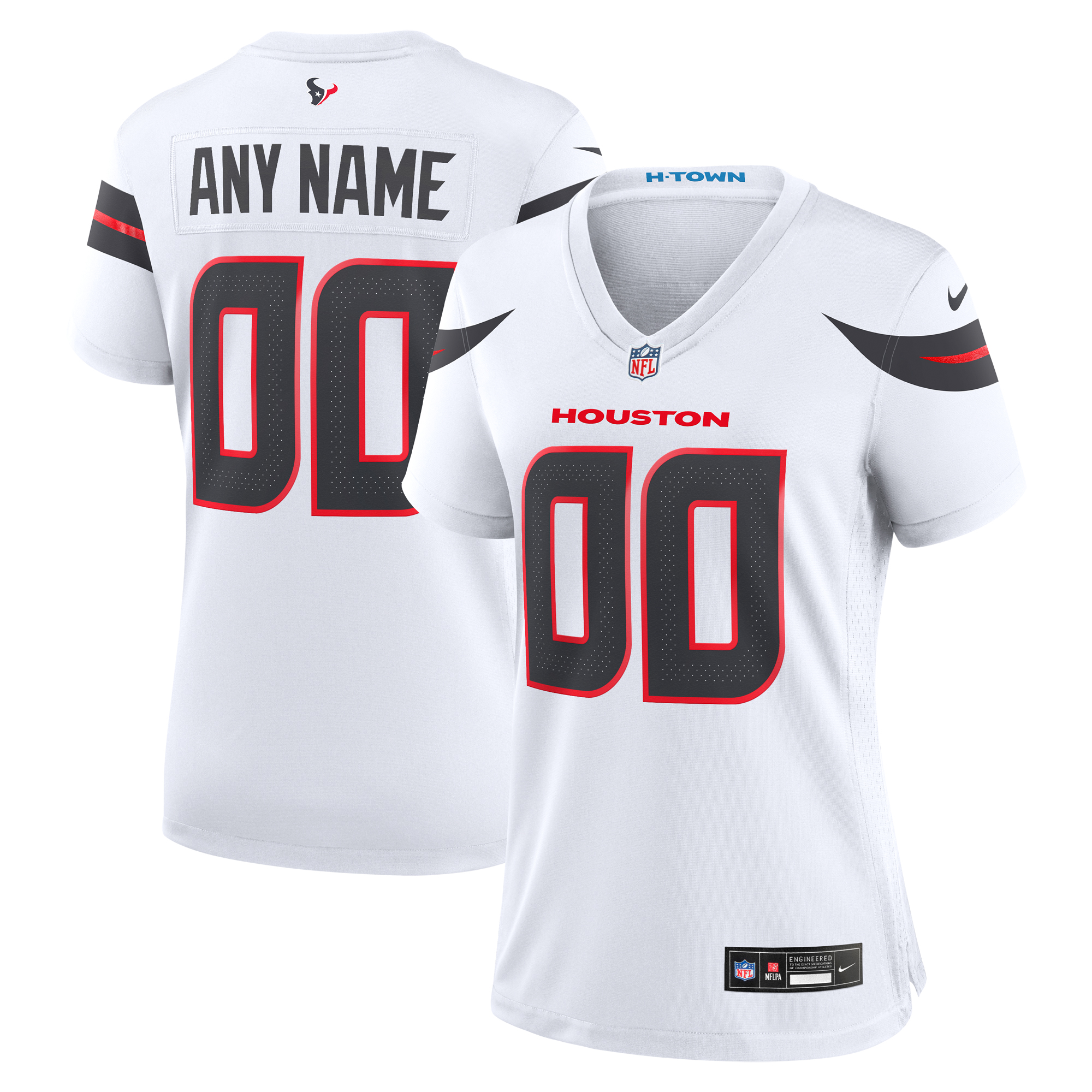 Houston Texans Nike Auswärtstrikot - Personalisiert - Damen Image