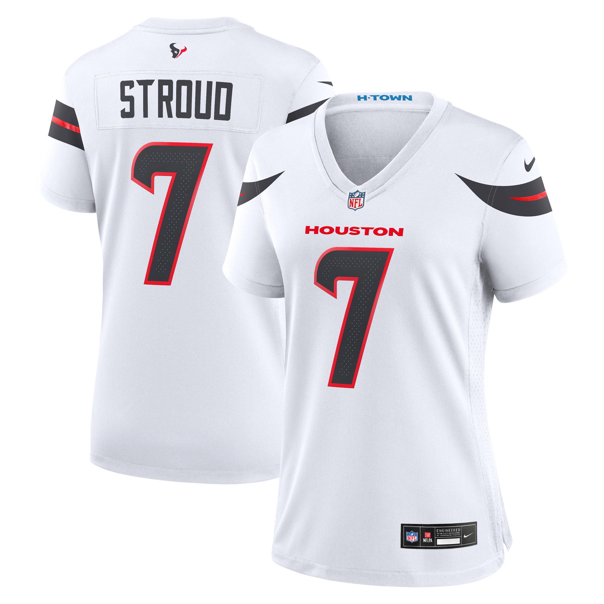 Houston Texans Nike Auswärtstrikot - Weiß - C.J. Stroud - Damen Image