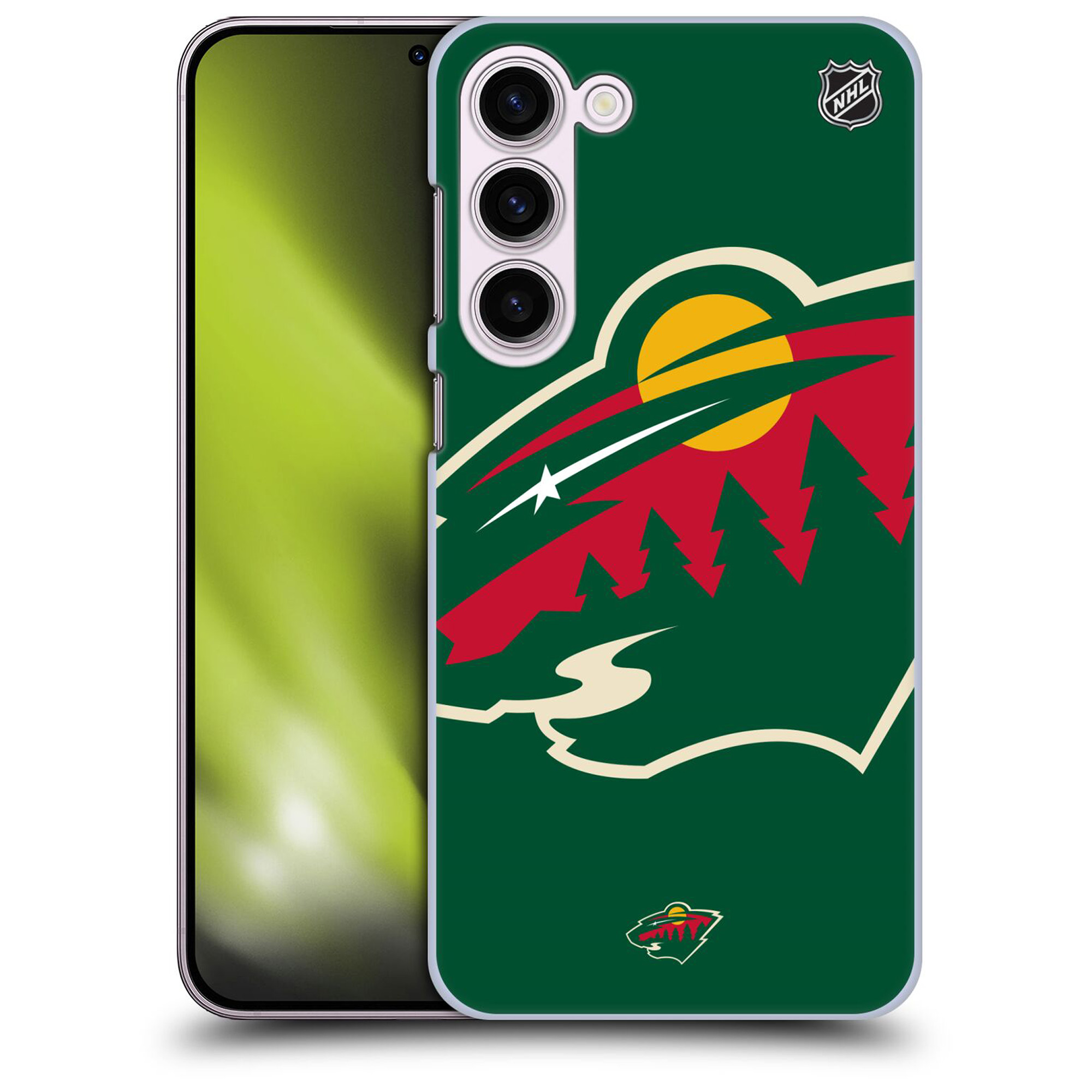 Minnesota Wild NHL Oversized Grafik Phone Case - Samsung Image