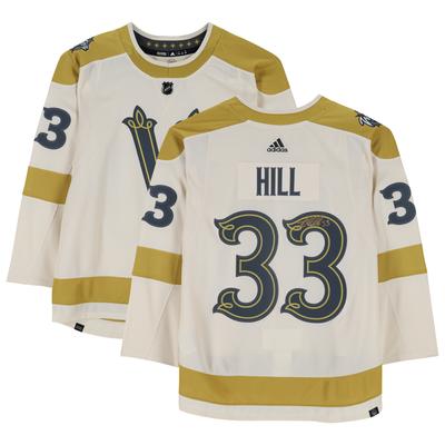 Adin Hill Vegas Golden Knights signiertes 2024 Winter Classic adidas Authentic Trikot Image