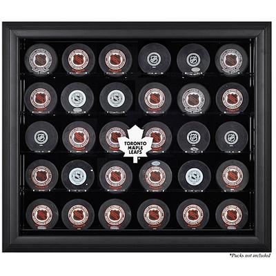 Toronto Maple Leafs (1970-2016) Schwarze Vitrine für 30 Pucks Image