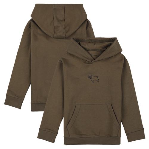 Derby County Kapuzenpullover – Khaki – Jungen