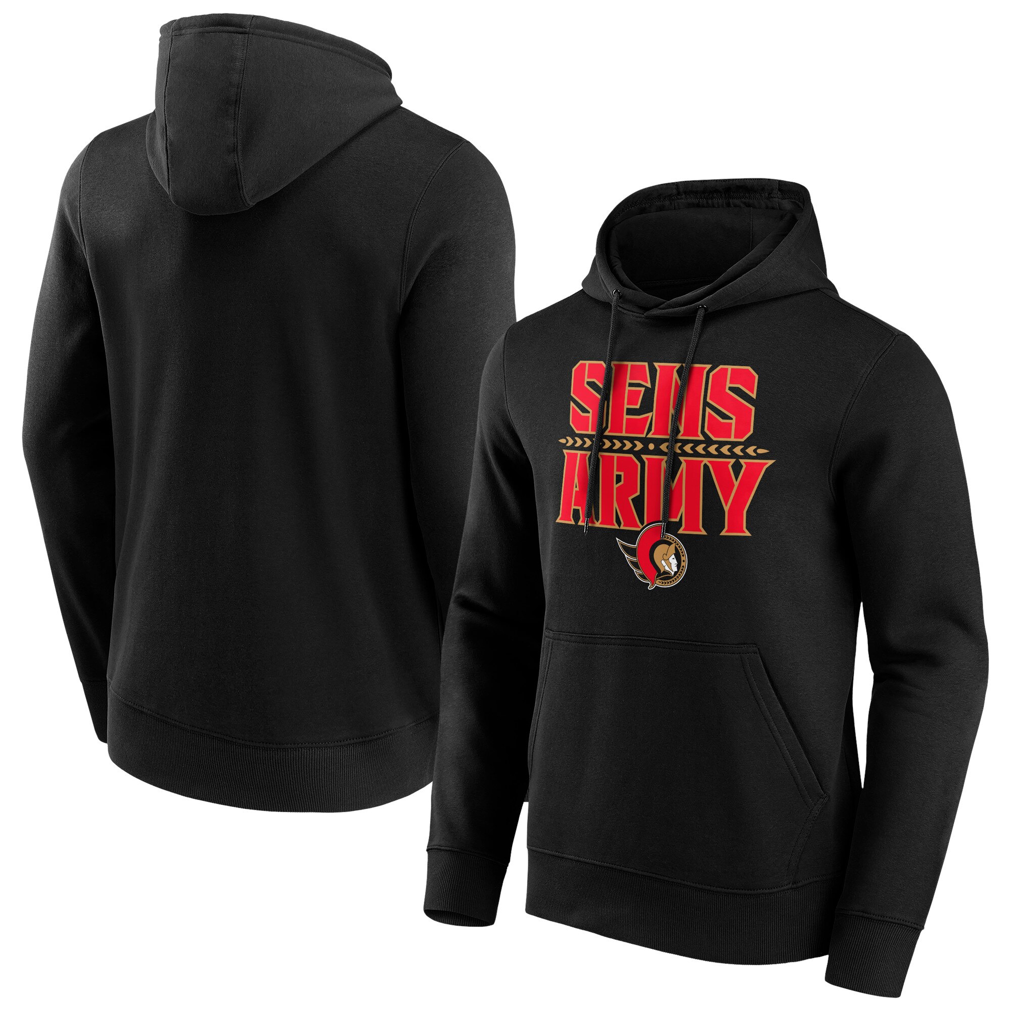 Ottawa Senators Fanatics Branded Hometown Graphic Hoodie - Schwarz - Herren Image
