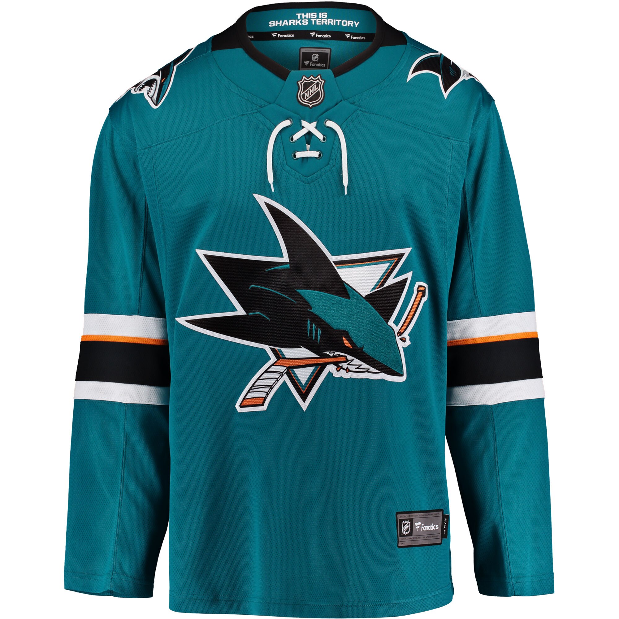 San Jose Sharks Fanatics Branded Breakaway Heimtrikot – Herren Image