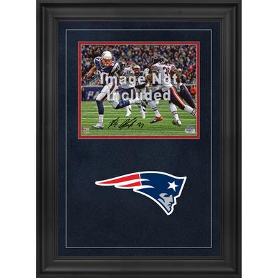 New England Patriots Deluxe-Fotorahmen im Querformat, 20,3 x 25,4 cm, mit Team-Logo Image