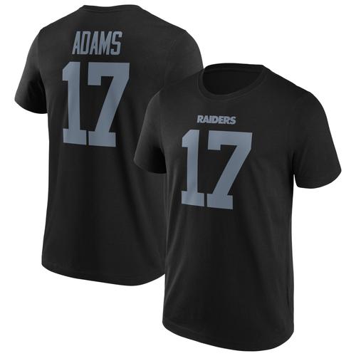 Las Vegas Raiders Name & Number Graphic T-Shirt – Davante Adams – Big & Tall – Herren