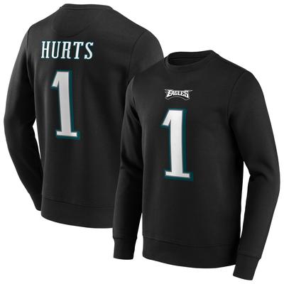 Philadelphia Eagles Crew-Sweatshirt mit alternativem Namen und Nummer - Jalen Hurts - Herren Image