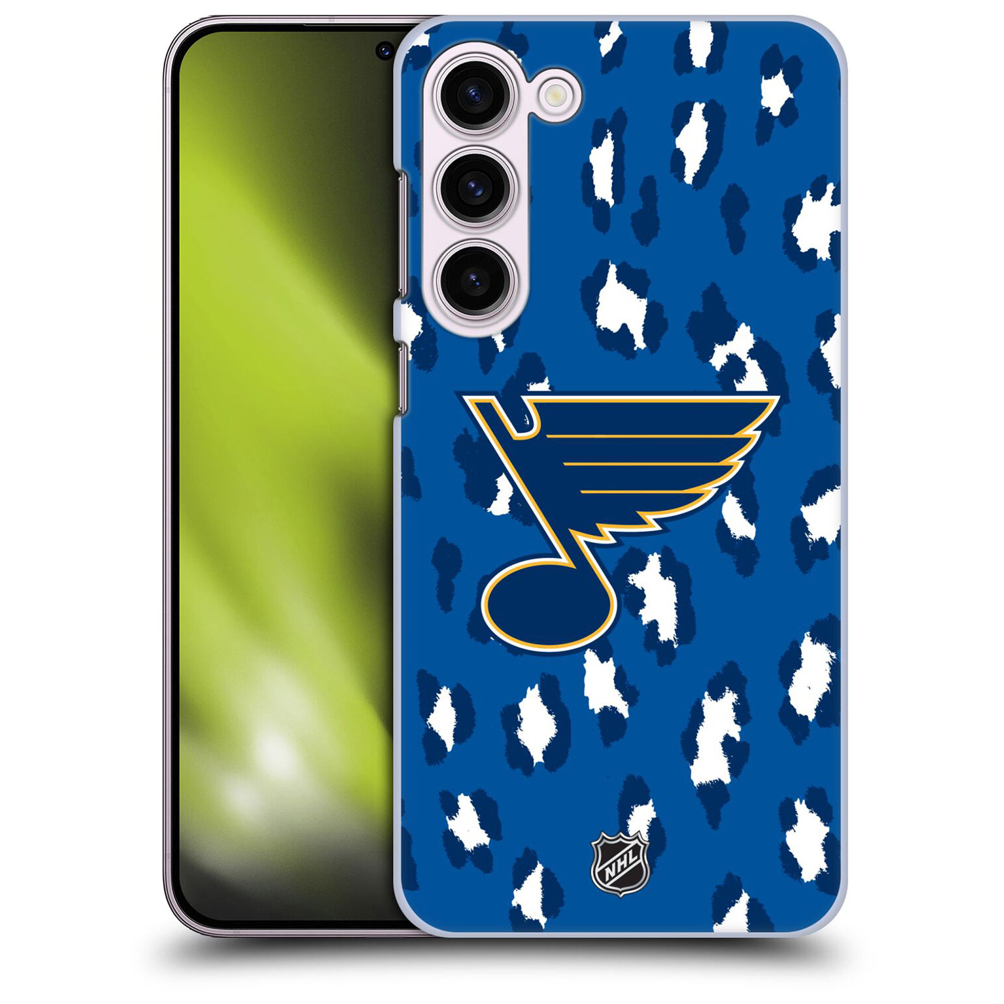 St. Louis Blues NHL Leopard Grafik Phone Case - Samsung Image