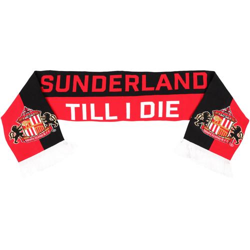 Sunderland Till I Die Schal - Schwarz/Rot - Unisex