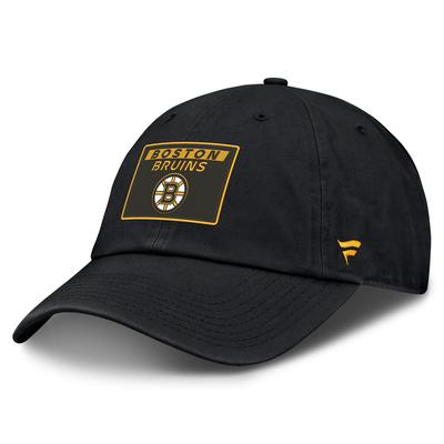 Boston Bruins Authentic Pro Rink Prime unstrukturierte verstellbare Kappe – Unisex Image