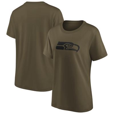 Seattle Seahawks Fashion Preferred Logo T-Shirt - Damen Image