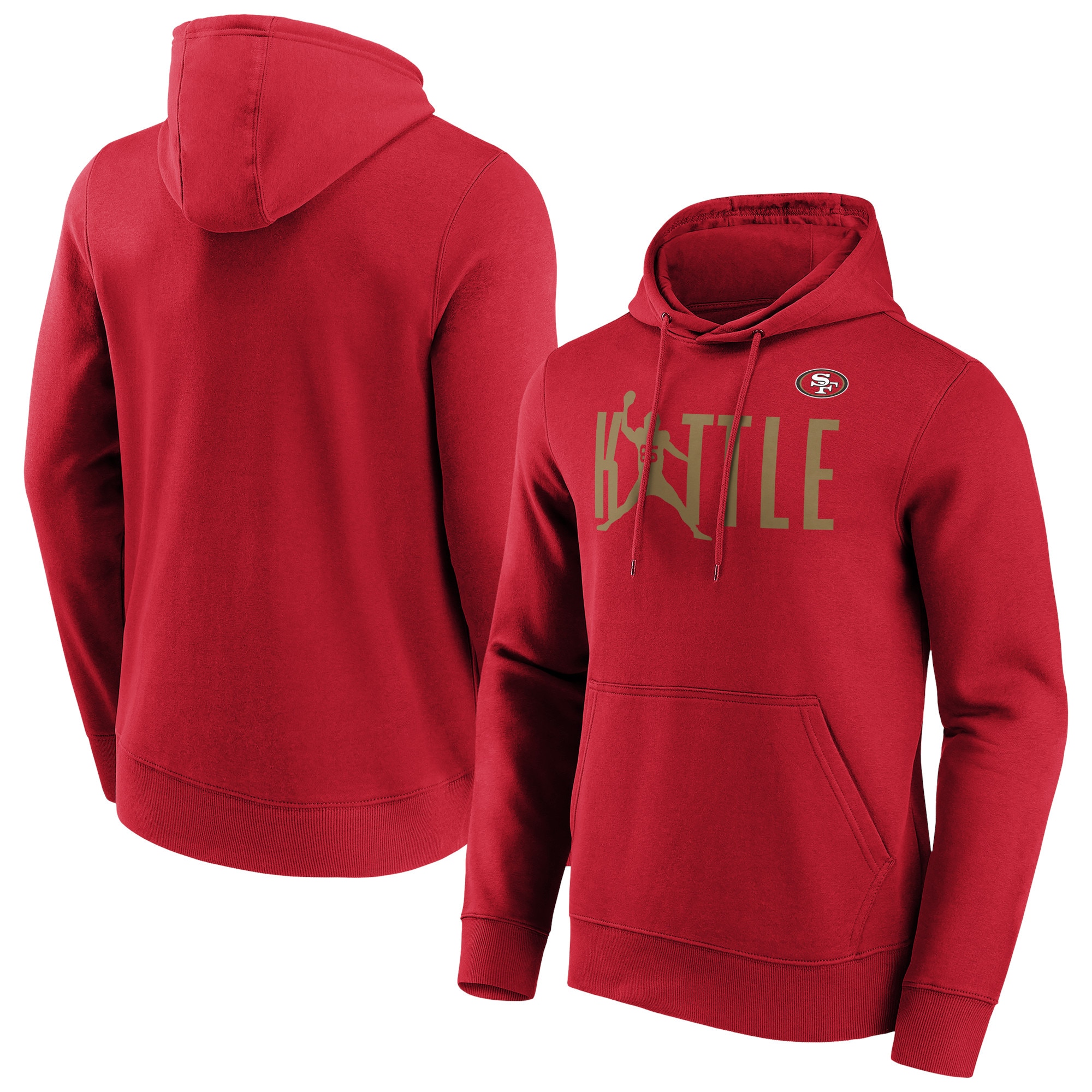 San Francisco 49ers George Kittle Checkdown Player Hoodie - Herren Image