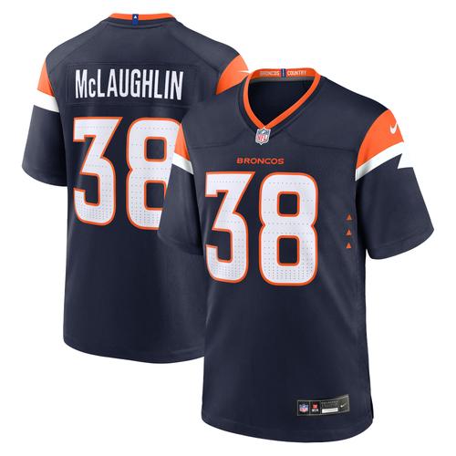 Denver Broncos Nike Ausweichtrikot – Marineblau – Jaleel McLaughlin – Herren