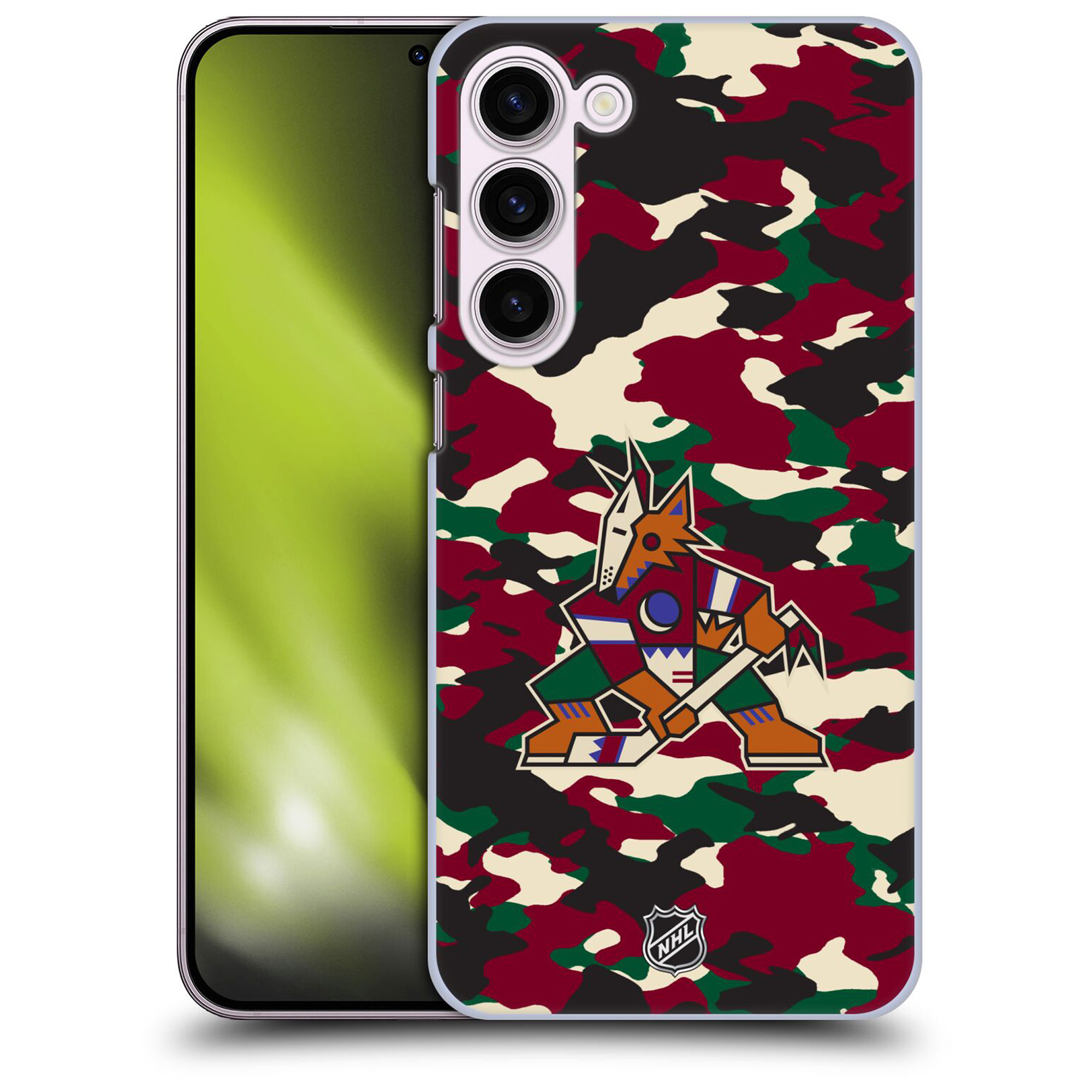 Arizona Coyotes NHL Camouflage Grafik Phone Case - Samsung Image