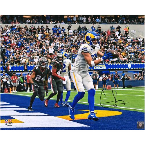 Autogrammfoto von Cooper Kupp, Los Angeles Rams, 16 x 20 Zoll, Touchdown-Catch gegen Bucs