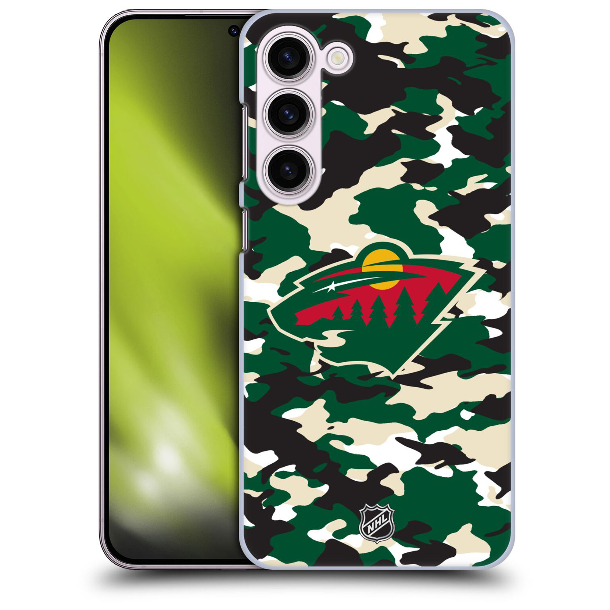 Minnesota Wild NHL Camouflage Grafik Phone Case - Samsung Image