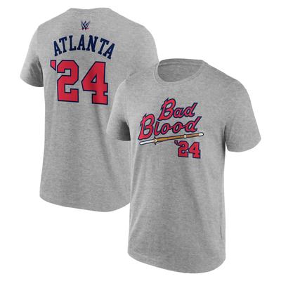 WWE Bad Blood ATL Braves Kendo Stick T-Shirt - Sport Grau - Herren Image