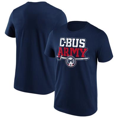 Columbus Blue Jacken Fanatics Branded Hometown Graphic T-Shirt – Navy – Herren Image
