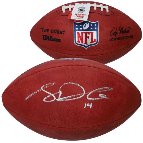 Sam Darnold Minnesota Vikings signierter Duke Game Football