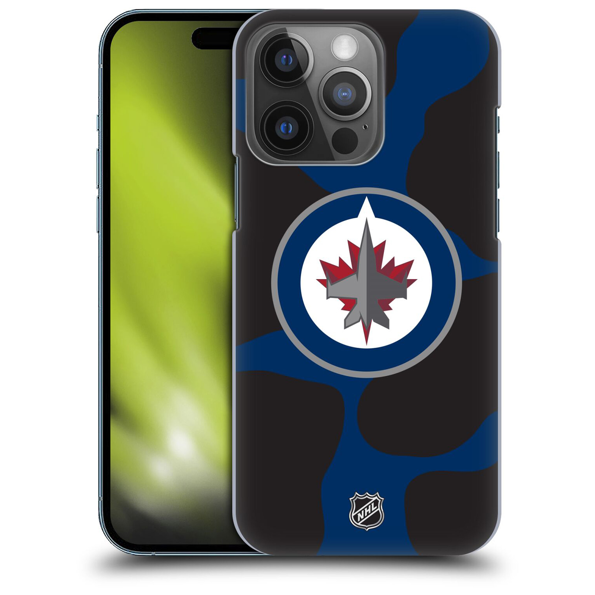 Winnipeg Jets NHL Cow Pattern Grafik Phone Case - iPhone Image