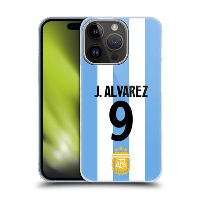 Argentinien Julian Alvarez Name und Number Phone Case - iPhone Image