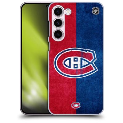 Montreal Canadiens NHL Half Distressed Grafik Phone Case - Samsung Image