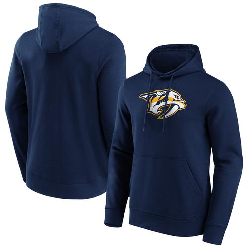 Nashville Predators Fanatics Branded Iconic Primary Color Logo Graphic Hoodie – Navy – Herren