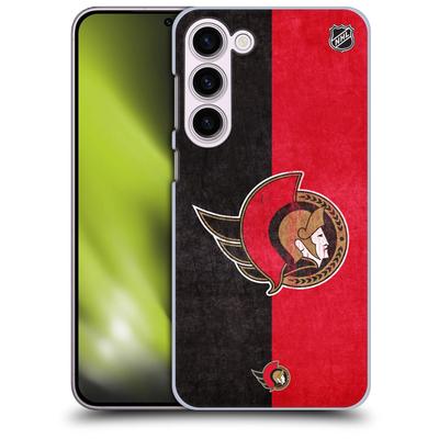 Ottawa Senators NHL Half Distressed Grafik Phone Case - Samsung Image