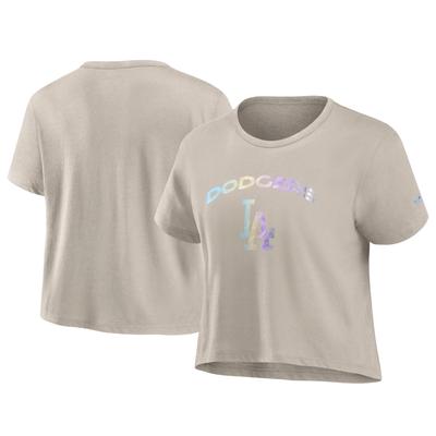 Los Angeles Dodgers Y2K SS Crop Crew T-Shirt – Damen Image