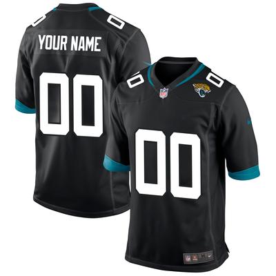 Jacksonville Jaguars Nike Ausweichtrikot - Schwarz - Personalisiert - Herren Image